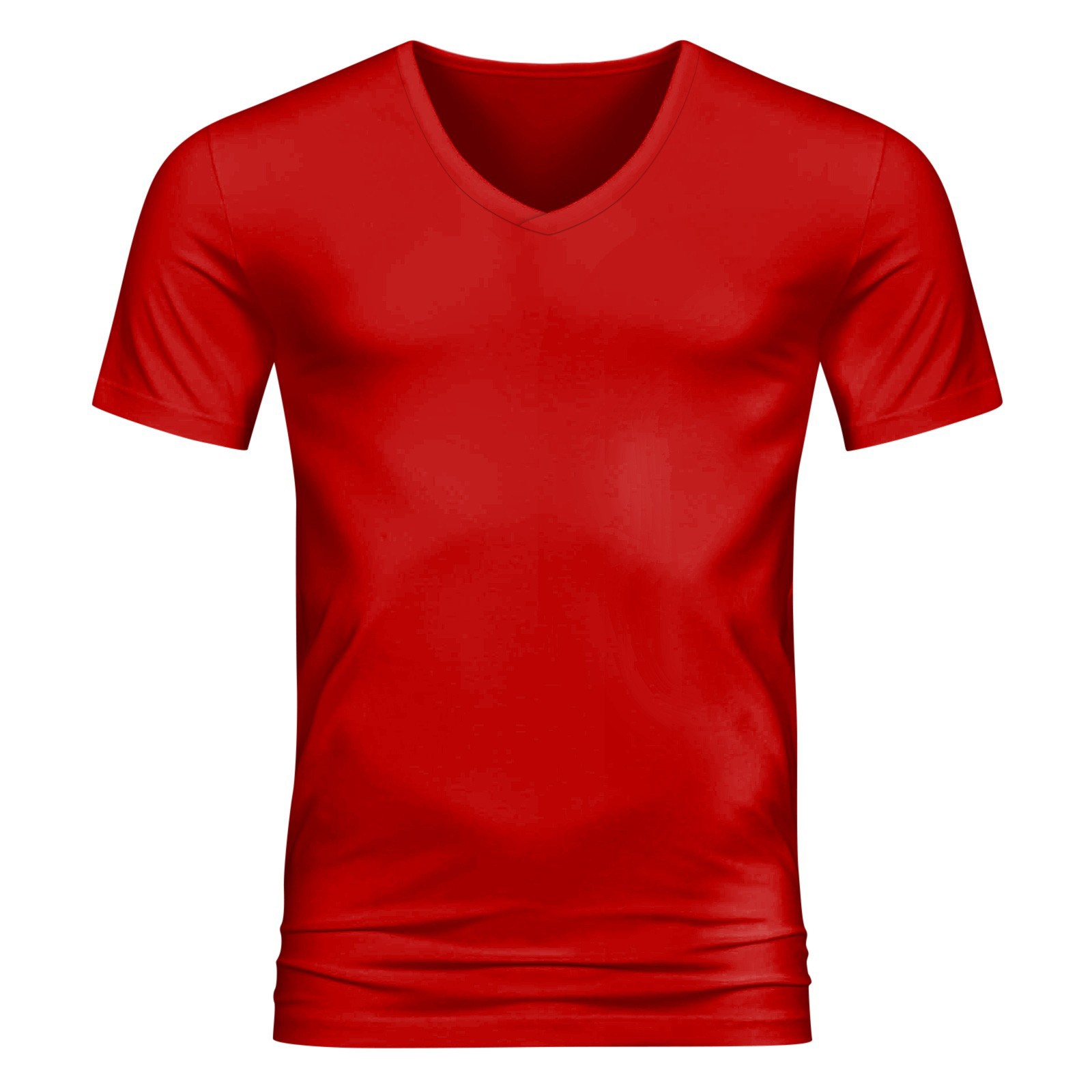 thumbnail image 4 of Camiseta de manga corta con cuello en V para hombre, de secado rápido y transpirable, material spandex, adecuada para el gimnasio o para correr., 4 of 4